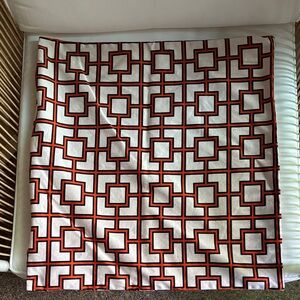 H&M Home Geometric Square Print pillow case